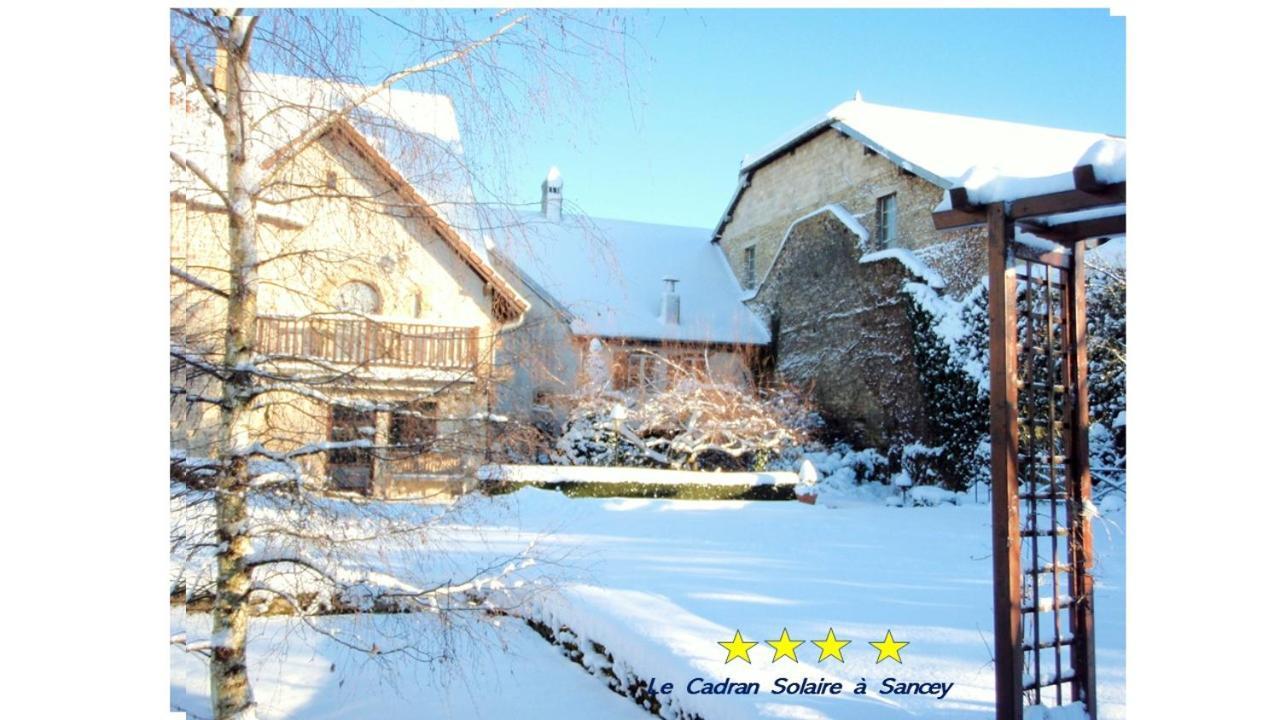 Le Cadran Solaire Romance Classe 3 Etoiles Et 3 Cles Sancey Ngoại thất bức ảnh